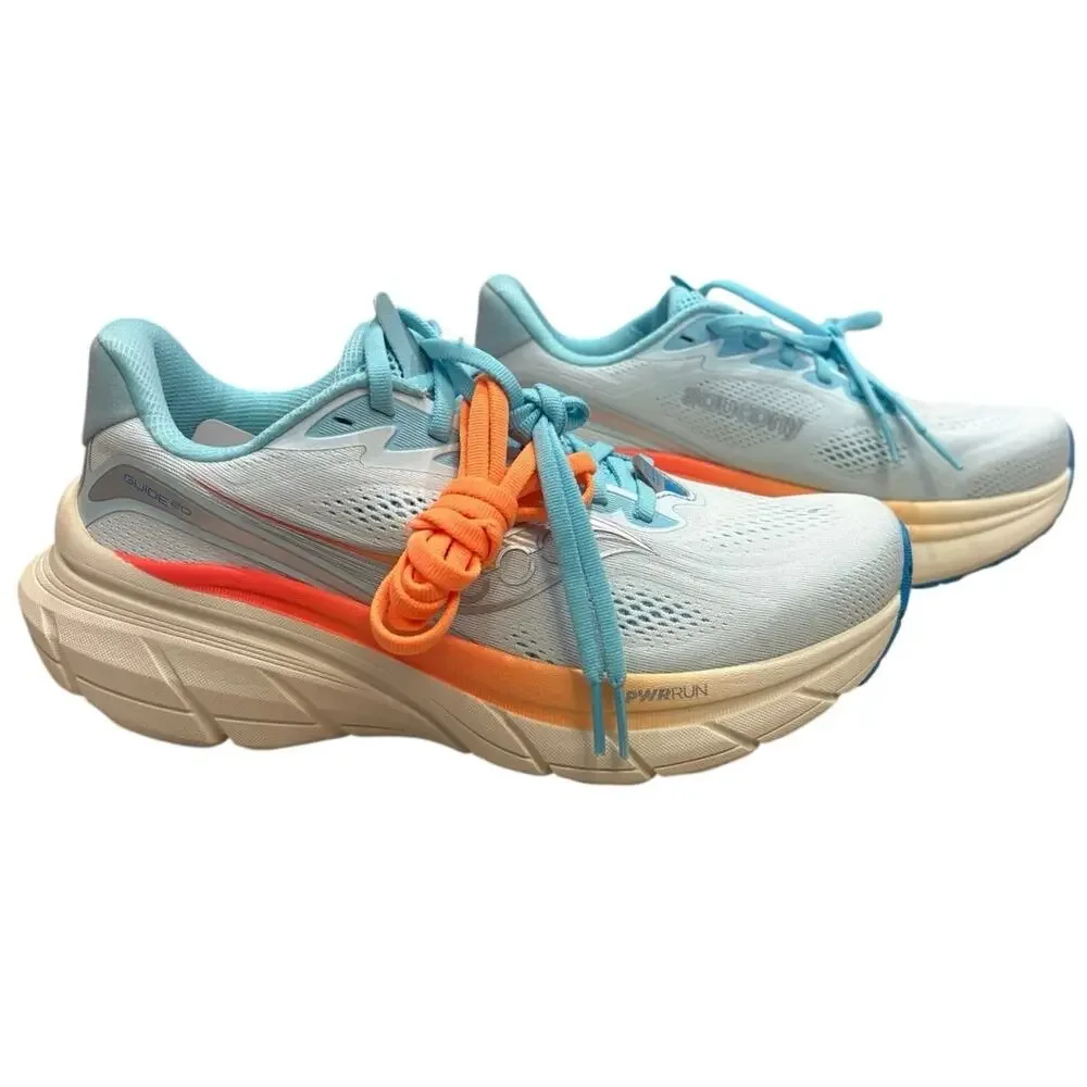 NWOT Womans Saucony Guide 20 Running Shoes Mint/VO2 Size 8